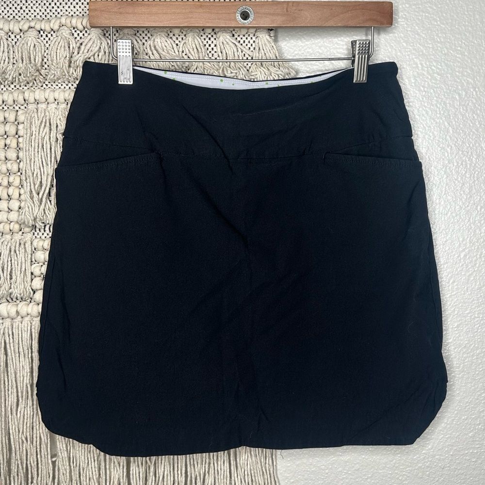 Swing Control Black Women's Skort